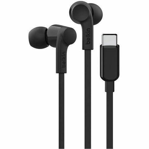 Belkin International, Inc SoundForm USB-C Wired Earbuds with Adjustable Volume Limiter