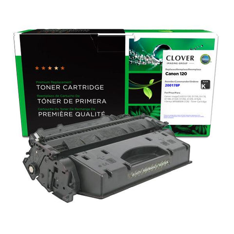 Clover Technologies Group, LLC Remanufactured Toner Cartridge (Alternative for Canon 2617B001AA 120) (5000 Yield)