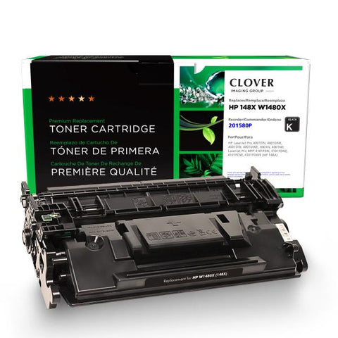 Clover Technologies Group, LLC Clover Imaging Remanufactured High Yield Toner Cartridge for HP 148X (W1480X)