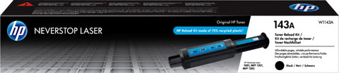 HP 143A (W1143A) Black Original Neverstop Toner Reload Kit (2500