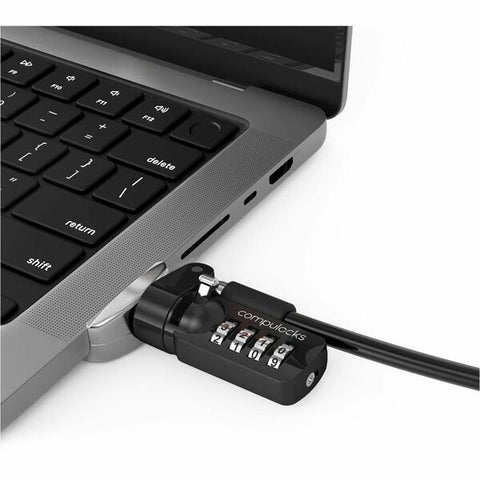 Compulocks Brands Inc. MacBook Pro 14-inch Ledge Lock Adapter With Combination Lock